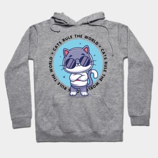 Cats rule the World Hoodie